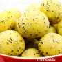 Pão de queijo light de batata-doce com chia